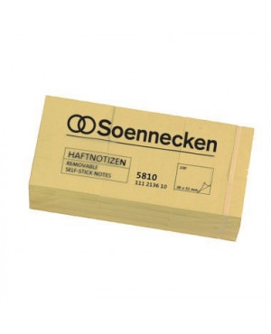 Soennecken Haftnotiz 5810 38x51mm hellgelb 12 St./Pack.