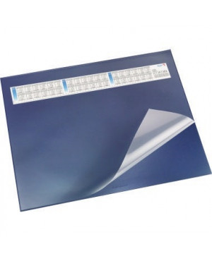 Läufer Schreibunterlage Durella DS 44535 40x53cm m. Vollsichtfolie bl