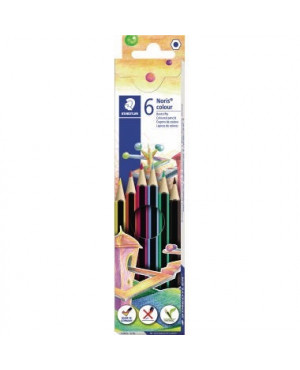 STAEDTLER Farbstift Noris colour 185C6 f. sortiert 6 St./Pack