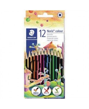 STAEDTLER Farbstift Noris colour 185 C12 f. sortiert 12 St./Pack