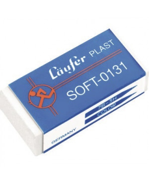 Läufer Radierer Plast Soft 01310 41x19x12mm