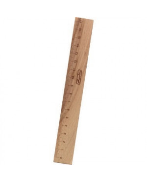 Herlitz Lineal 8700056 17cm Holz