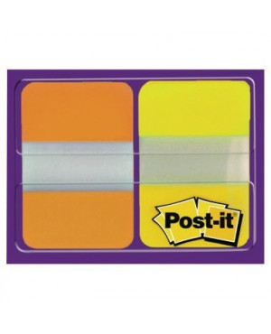 Post-it® Haftnotiz Index Strong 686-OY 25,4x43,2mm ge.or.2x8