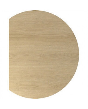 Hammerbacher Anbautisch VHA80/E/S kreisförmig 80x100cm eiche