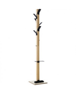 easybox Garderobenständer easyCloth PECPP.01 mit Schirmhalter sw