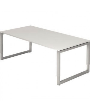 Hammerbacher Schreibtisch VRS2E/W 200x100cm weiß