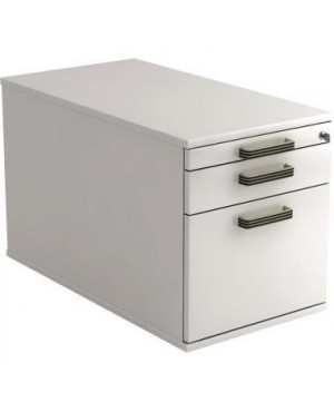 Hammerbacher Rollcontainer Solid VTC20 SG-Griff weiß