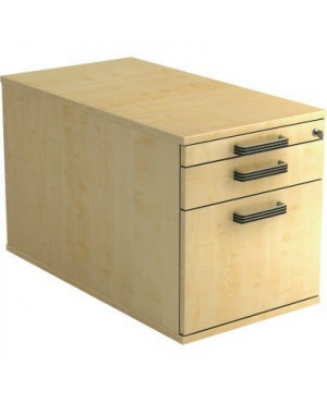 Hammerbacher Rollcontainer Solid VTC20 SG-Griff ahorn