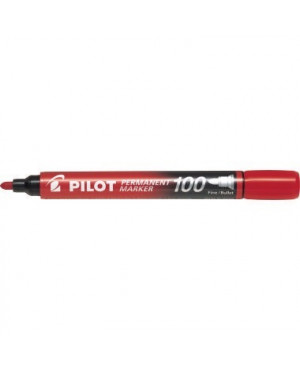 PILOT Permanentmarker SCA-100-R 4010002 1mm Rundspitze rot