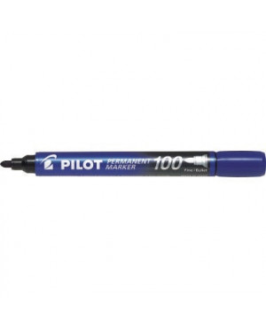 PILOT Permanentmarker SCA-100-L 4010003 1mm Rundspitze blau