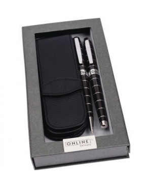 ONLINE Schreibgeräteset 38265 FH/KS/Etui Lined Black