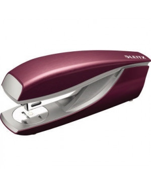 Leitz Heftgerät NeXXt Style 55620028 30Bl. Metall granat rot