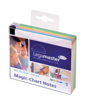 Legamaster Flipchartnotizen Magic Chart 7-159594 sort. 250 St./Pack.