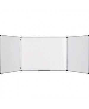 Bi-office Whiteboard Trio Earth-It Maya TR02020509790 120x90cm Stahl