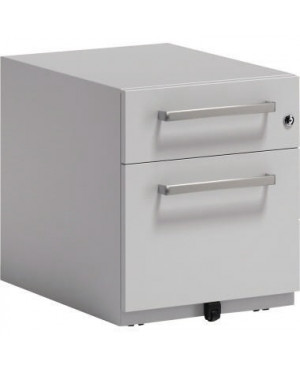 Bisley Rollcontainer Note NWH79M7SF645 1Schub/1HR lichtgrau