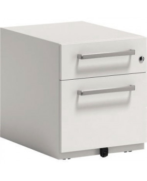 Bisley Rollcontainer Note NWH79M7SF696 1Schub/1HR weiß