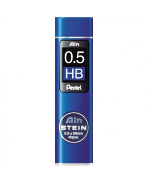 Pentel Feinmine AinStein C275-HBO Härtegrad HB 0,5mm 40 St./Pack.