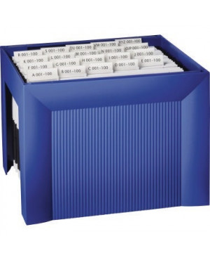 HAN Hängebox KARAT 1905-14 DIN A4 für 35Mappen blau