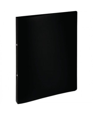 Pagna Ringbuch 20901-01 A4 16mm PP 2-Ring-Mechanik schwarz