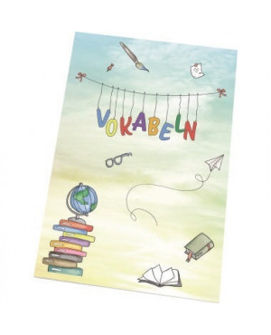 RNK Vokabelheft Schooldoodle 46542 DIN A5 80g 40Blatt liniert