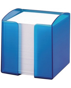 DURABLE Zettelbox TREND 1701682540 gefüllt 90x90mm PS tr bl