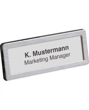 UNISTO Namensschild Top S5 36312 Sicherheitsnadel si St./Pack.