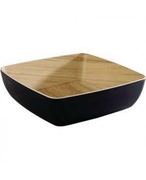 APS Schale Frida 84562 25x25cm Melamin schwarz