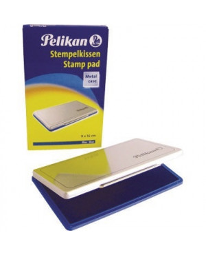Pelikan Stempelkissen 1 331124 getränkt ohne Öl 9x16cm blau