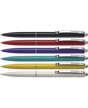 Schneider Kugelschreiber K 15 3080 mit Metallclip farbig sortiert