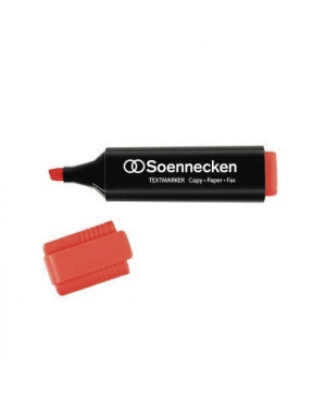 Soennecken Textmarker 3398 2-5mm Keilspitze rot