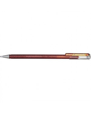 Pentel Gelroller Dual Metallic K110-DFX 0,5mm orange/gelb