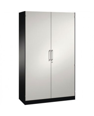 C+P Aktenschrank 141001000S10185 1980x1200x435mm sgr/lgr