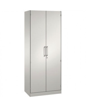 C+P Aktenschrank 141003000S10005 1980x800x435mm lgr/lgr