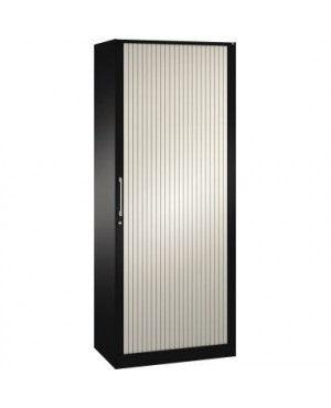 C+P Aktenschrank 143003000S10037 5OH 1980x800x435mm sgr/rws