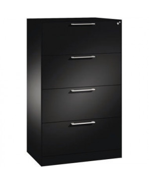 C+P Hängeregistraturschrank Asisto 146023412S10106 A4 2bahnig sgr/sgr