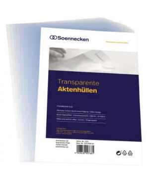 Soennecken Sichthülle 1521 DIN A4 Pyramidefolie tr 10 St./Pack.