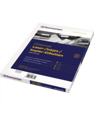 Soennecken Etikett 5752 105x57mm weiß 1.000 St./Pack.