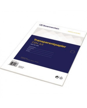 Soennecken Transparentpapier 1230 DIN A4 80g 50Blatt