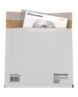 Soennecken CD/DVD Versandtasche 2382 hk Karton weiß