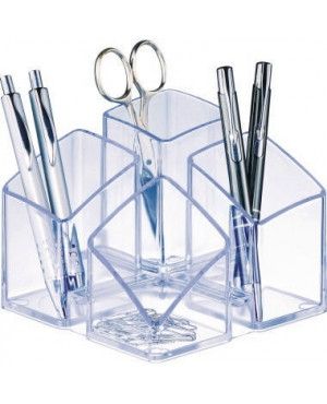 HAN Schreibtischköcher SCALA 17450-73 4Fächer signal lichtblau