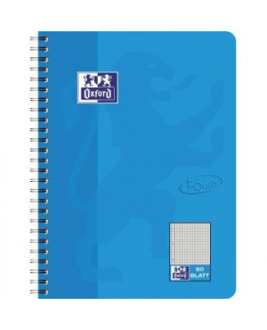 Oxford Collegeblock Touch 400086488 B5 kariert meerbl