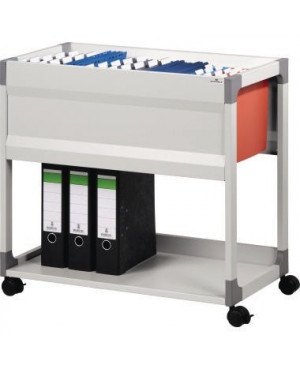 DURABLE Hängemappenwagen Trolley 90 378410 700x710x440mm grau