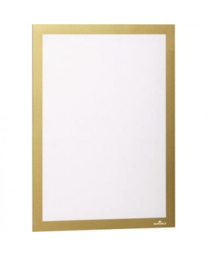 DURABLE Magnetrahmen DURAFRAME 487230 DIN A4 gold 2 St./Pack.