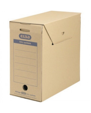 ELBA Archivbox tric system 100421091 für DIN A4 naturbraun