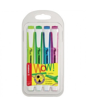 STABILO Textmarker swing cool sortiert 4 St./Pack.