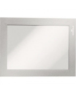 DURABLE Magnetrahmen DURAFRAME 487023 DIN A6 silber 2 St./Pack.