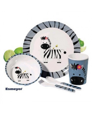 Esmeyer Kindergeschirr STRIPES 433-288 5tlg. Melamin