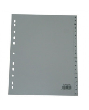 Soennecken Register 2131 DIN A4 A-Z volle Höhe Überbreite PP grau