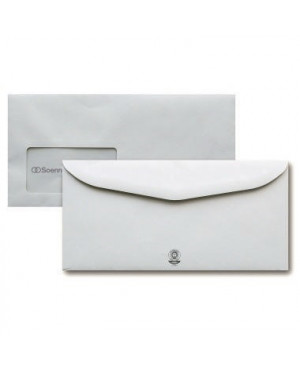 Soennecken Kuvertierhülle 2880 114x229mm mF grau 1.000 St./Pack.