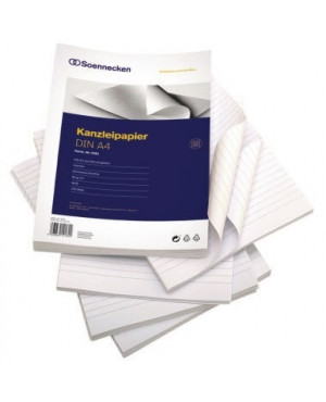 Soennecken Kanzleipapier 5281 A3/A4 o. Korrekturrand lin. 250 Bl./Pack.